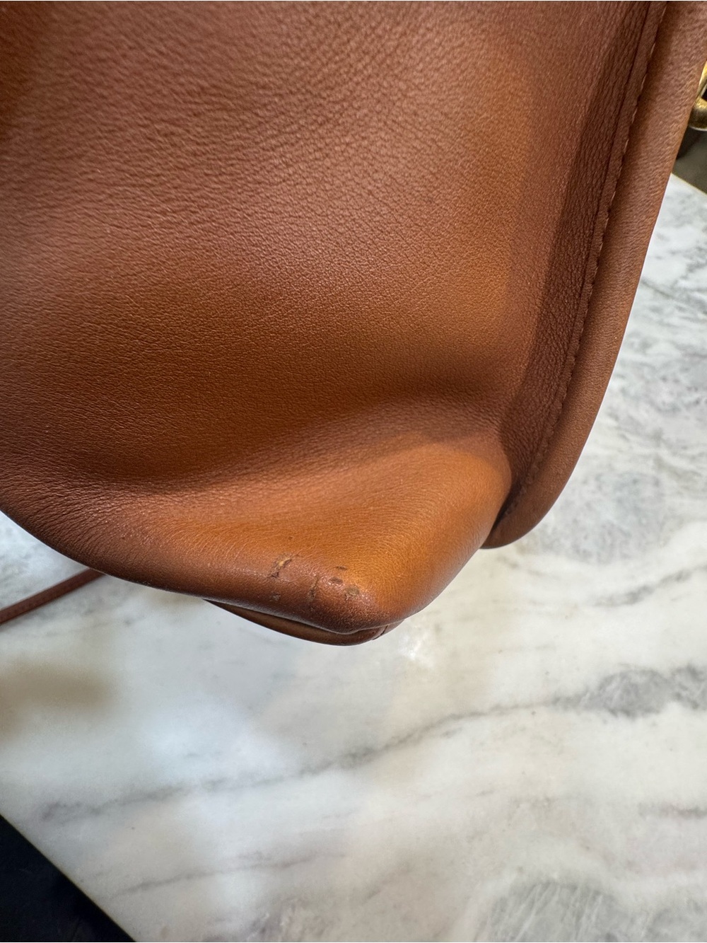 Coach Vintage Baxter British Tan Leather Satchel with Detachable Strap - Picture 14 of 15